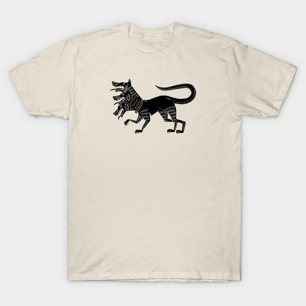 Cerberus T-Shirt by MatthewTaylorWilson